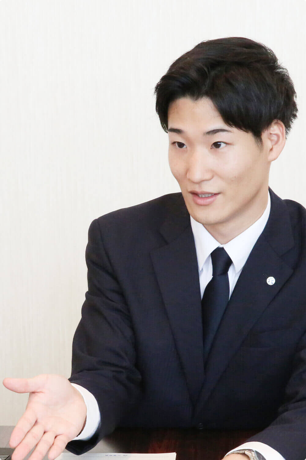 安心の専任サポートしている写真